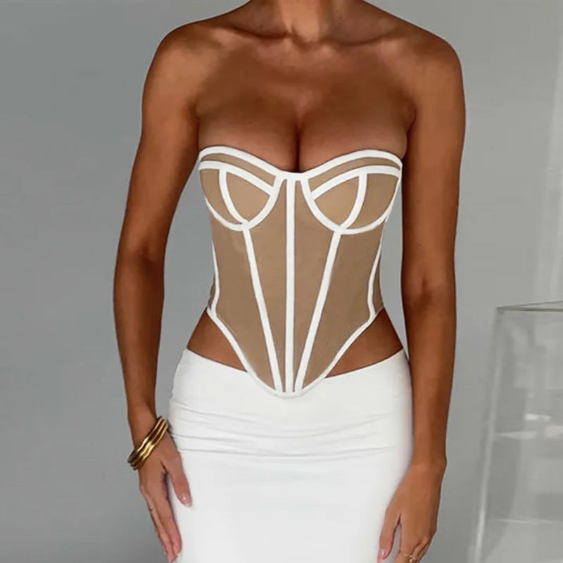Strapless Off Shoulder Women Corset