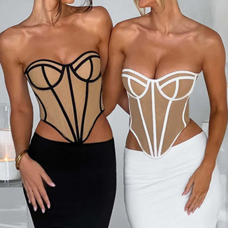 Strapless Off Shoulder Women Corset