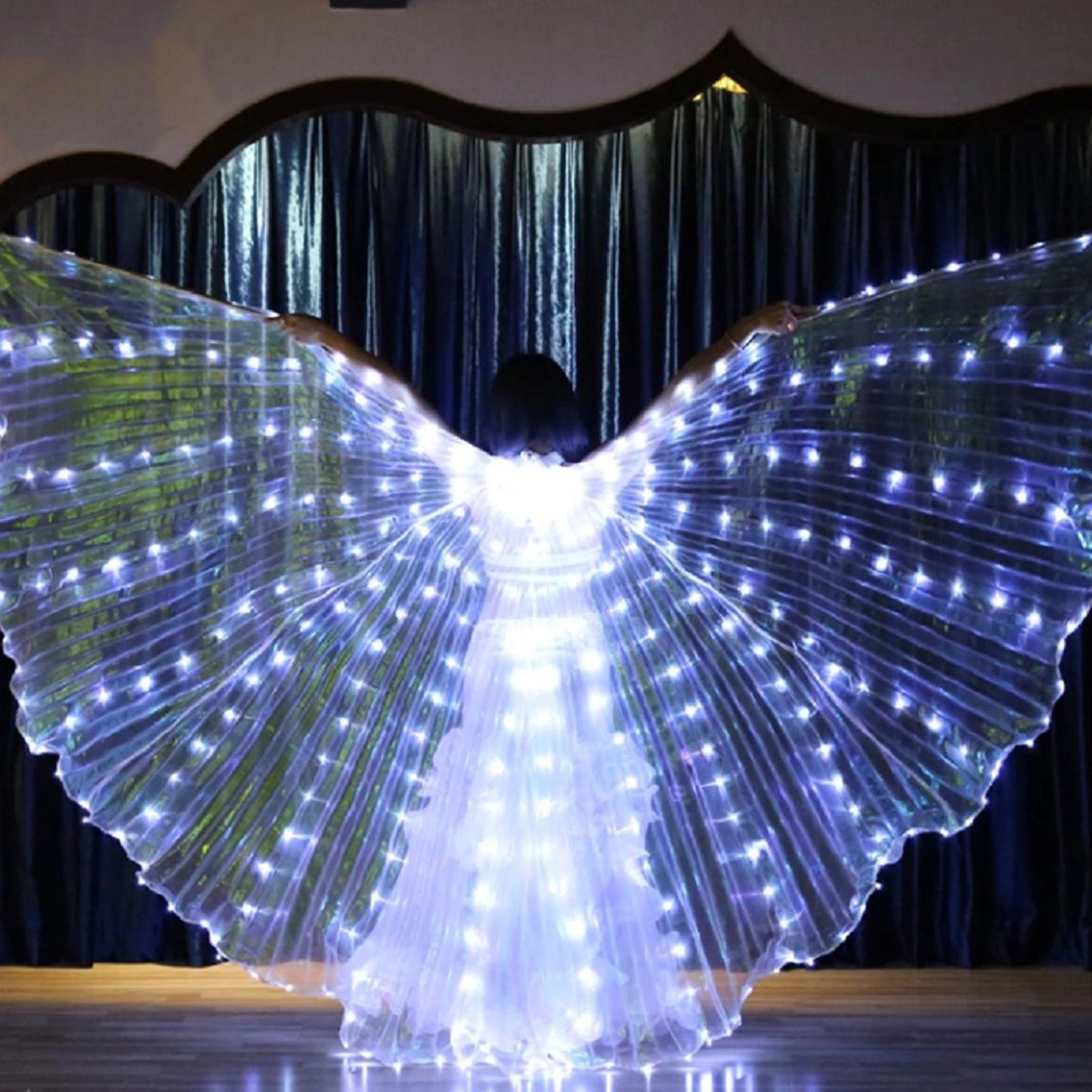 LED White Butterfly Wings
