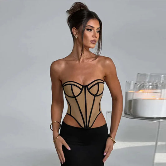 Strapless Off Shoulder Women Corset