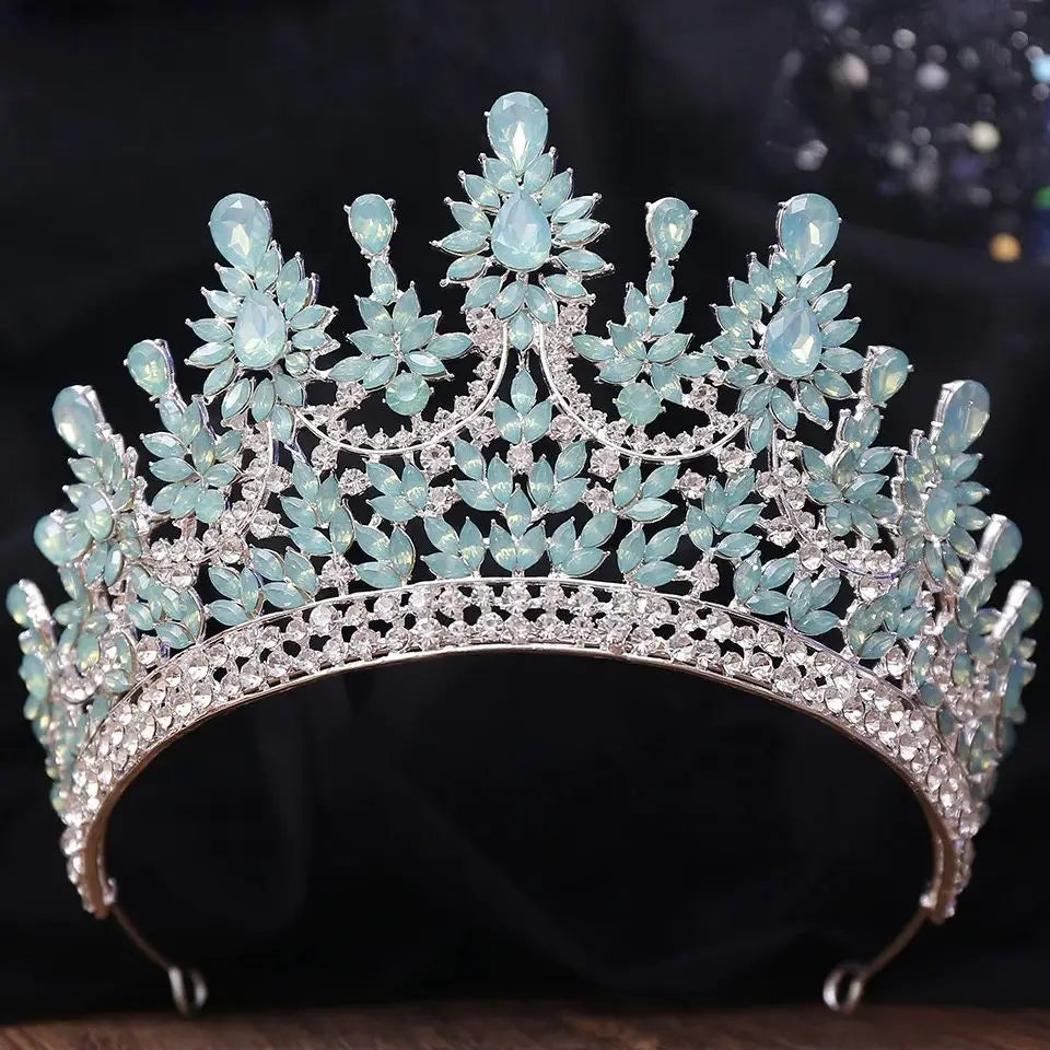 Elegant Luxury Crystal Tiara