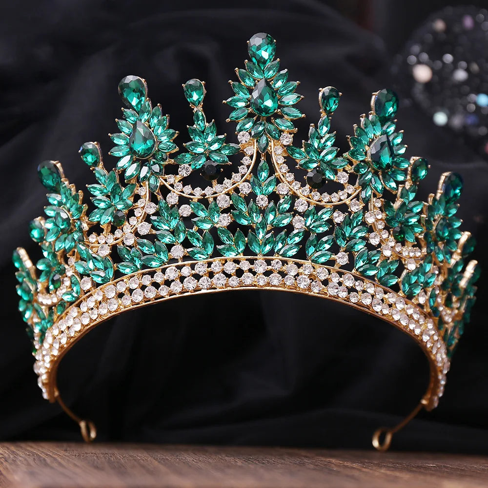 Elegant Luxury Crystal Tiara