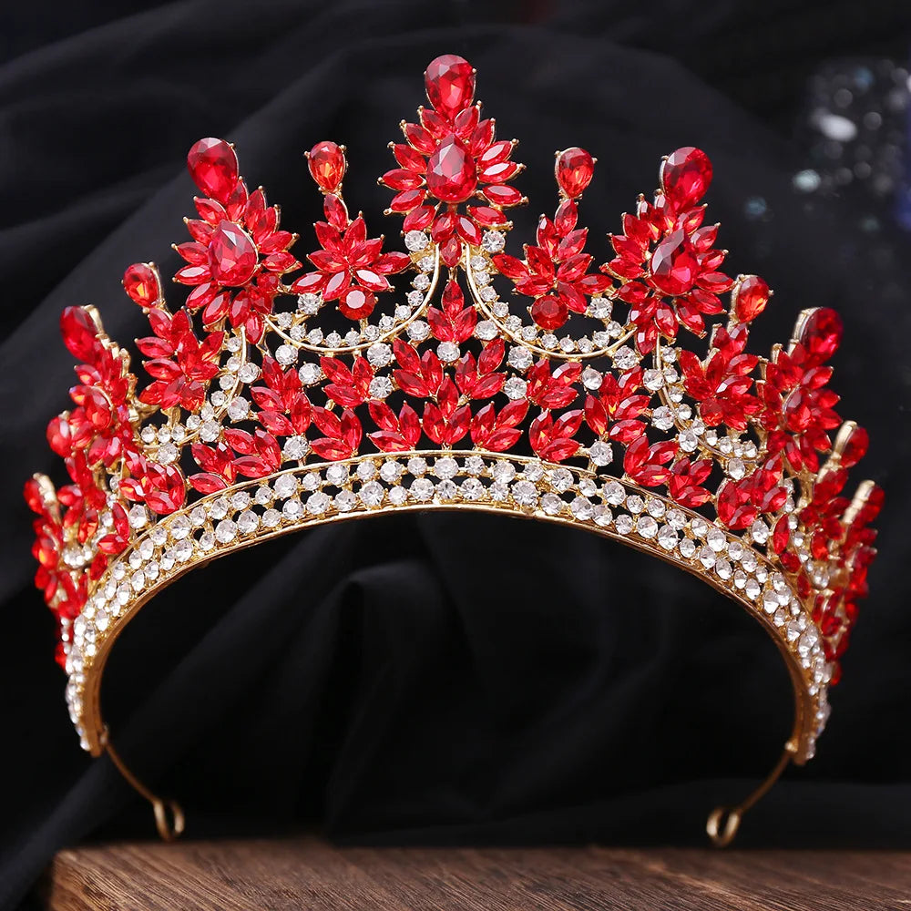 Elegant Luxury Crystal Tiara