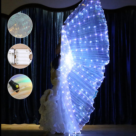LED White Butterfly Wings