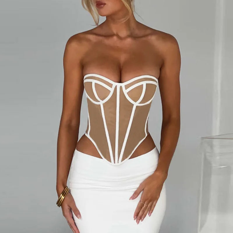 Strapless Off Shoulder Women Corset