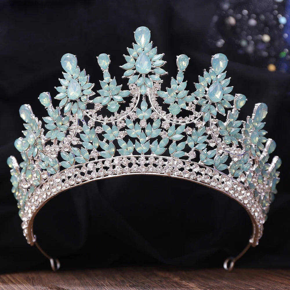 Elegant Luxury Crystal Tiara