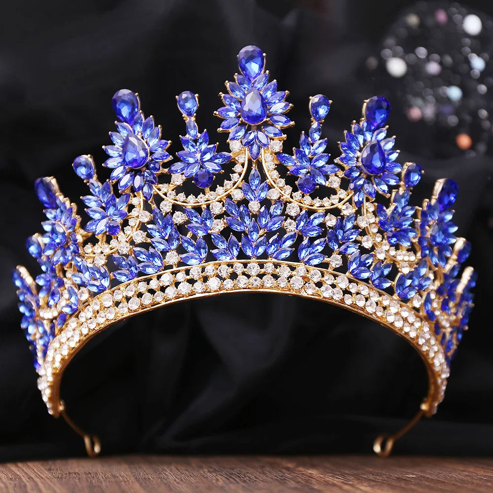 Elegant Luxury Crystal Tiara