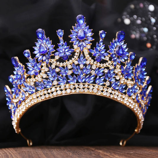 Elegant Luxury Crystal Tiara
