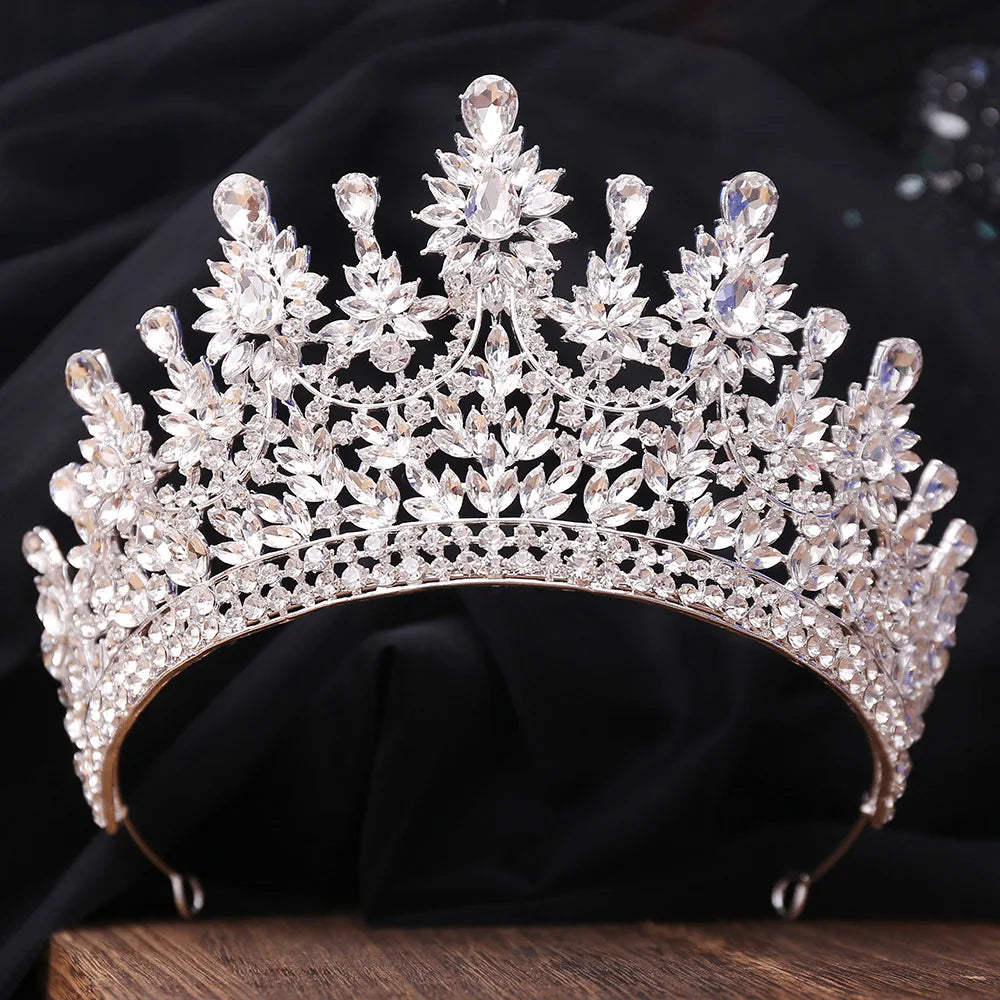 Elegant Luxury Crystal Tiara
