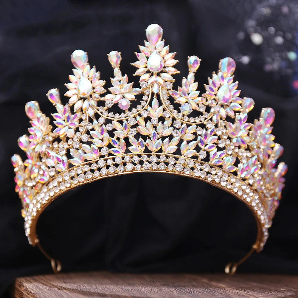 Elegant Luxury Crystal Tiara