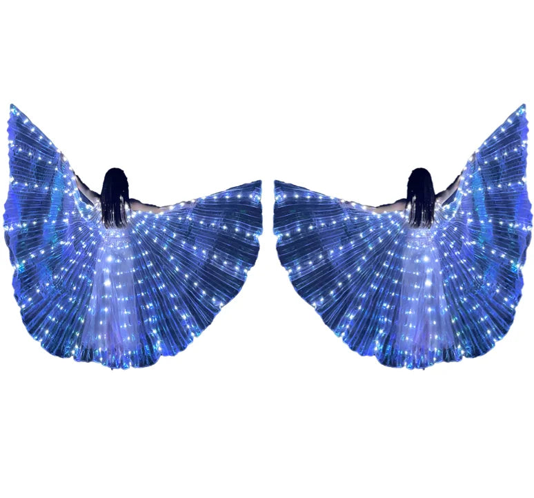 LED White Butterfly Wings